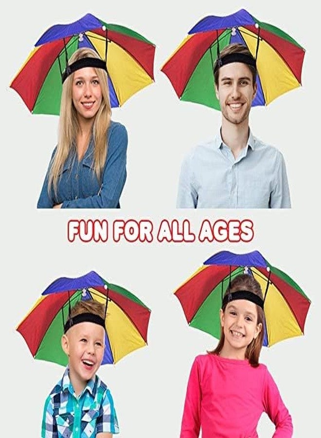 INFISPACE Men's & Women's Hat Headwear Umbrella Cap for Outdoor Sun Rain Protection (21 inches) - Image 3